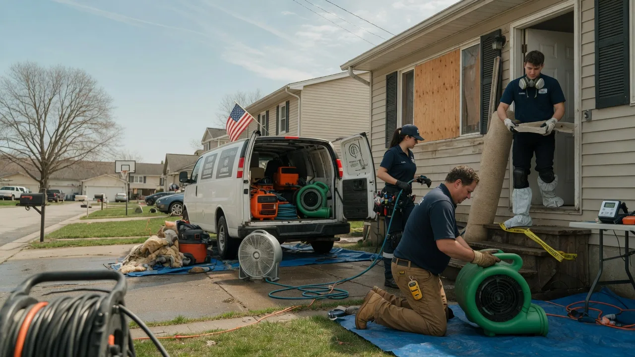 Water Damage Restoration in Bedminster, NJ near me